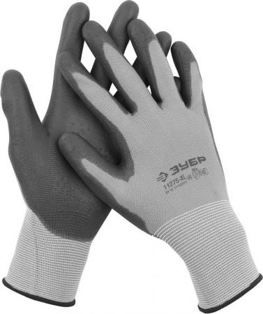 Перчатки ЗУБР "МАСТЕР" с полиуретановым покрытием, размер XL (11275-XL_z01)