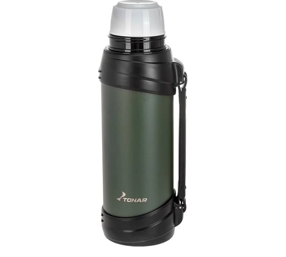 Термос (TKD-938-2.5) 2500ML хаки (дополн.пласт.чашка, ручка) TONAR