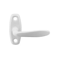 Ручка завёртки врезной Р1,полимер бел.