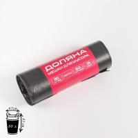 Мешки д/мусора Доляна Экстра, 80л 15мкм черные, 20 шт