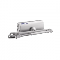 Доводчик дверной LONEX 330 (50-120 кг) серебро