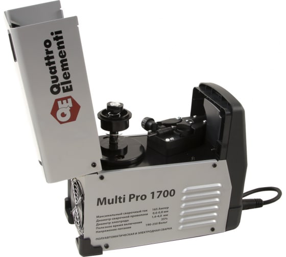 Сварочный аппарат, полуавтомат, инвертор QUATTRO ELEMENTI Multi Pro 1700