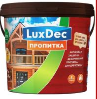 Пропитка декоративная защитная LUXDEC 1 литр (Махагон)