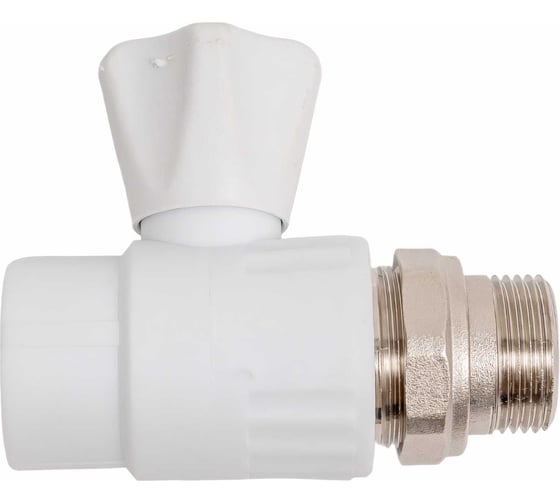 Кран шаровой ПП для радиатора прямой 25*3/4" Valfex (10/50) (10149025)