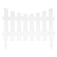 Забор декоративный 36*300см, белый, Россия// PALISAD