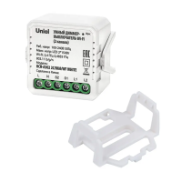 Диммер-выключатель умный Wi-Fi UCH-A302 2C/DIM WHITE голос.управ+приложен.