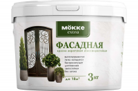 Краска акриловая фасадная MOKKE STROY 3 кг