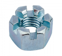 Гайка корончатая М8 DIN 935 Zn КНР