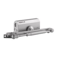 Доводчик дверной 170 Isparus 450 (120-170 кг) белый