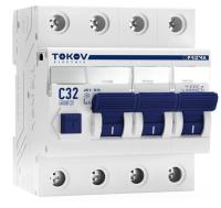 Выключатель дифференциального тока (УЗО) 4П (3P+N) PRIZMA TOKOV ELECTRIC TKE-PZ60-RCBO-4-32-30-AC
