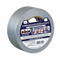 Лента клейкая армированная серая 48мм*10м UNIBOB