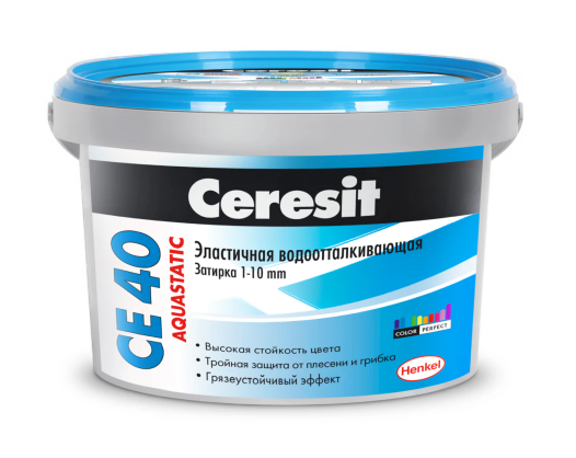 Затирка д/швов CERESIT CE 40 2-5мм, белый-2