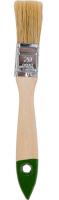 Кисть плоская Штрих Плюс 20 мм деревянная ручка, натуральная щетина