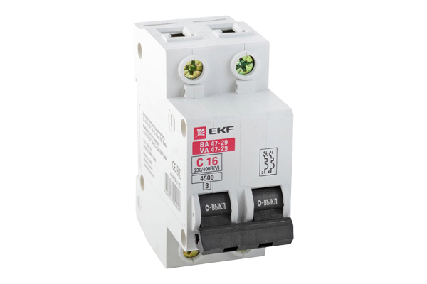 Ekf автоматический выключатель 1p 16а. Автоматический выключатель EKF c16. Автомат EKF mcb4729-2-16c. Автоматический выключатель EKF Basic c6. Автоматический выключатель ЭКФ ва 47-63.