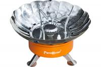 Мини-плита газовая с пьезоподжигом, с ветрозащитой, круглая РемоКолор