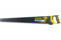 Ножовка STAYER "DEEP HARD" по пенобетону,2-комп.ручка  шаг зуба 20мм,700мм