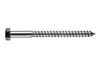 Шуруп для деревянных лаг и реек DIN 571, цинк, 10*280 (вес)кг
