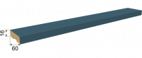 Интерьерная Рейка МДФ Планкен De Luxe Ocean 16*60*2700 (уп.6 шт.)