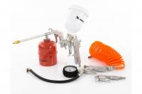 Набор пневмоинструмента MATRIX 5 предметов (с верхним бачком)