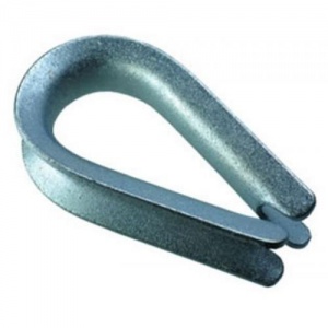 Коуш для стальных канатов  DIN 6899 покрытие белый цинк 14 (10 шт) 20.05.2016 13.05.43