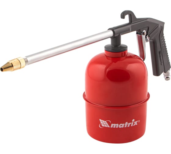 Набор пневмоинструмента MATRIX 5 предметов (с нижним бачком)
