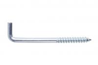 Шуруп с Г-образным крюком цинк, 4*60 шт