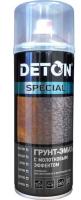 Грунт-эмаль молотковая черный 0,75л DETON 