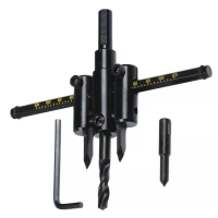 Сверло по дереву регулируемое, 30-120 мм, HCS РемКолор