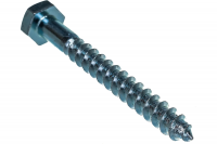 Шуруп для деревянных лаг и реек DIN 571, цинк, 10*90 (вес)кг