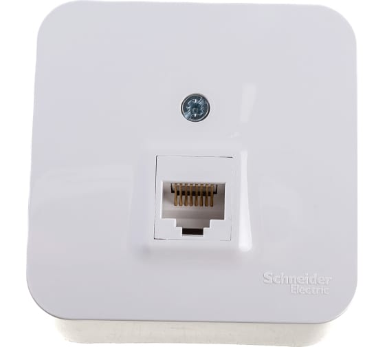 Розетка BLANCA компьютерная RJ 45 белый 