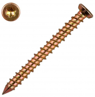 Шуруп по бетону жёлтый, нагель, 7,5*212 шт