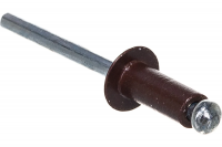 Заклёпка вытяжная алюминий/сталь 4.8*10 RAL 8017 (упак. 50шт)
