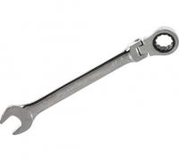 Ключ комбинированный трещоточный MATRIX 17мм Crv, зерк. хром