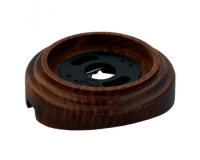 Рамка одинарная, "Темный дуб", на бревно RD-01223