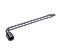 Ключ баллонный ЗУБР "МАСТЕР" L-образный, с монтажной лопаткой, 22мм