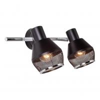 Светильник настенный Escada 1116/2A E14*40W Black/Chrome