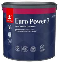 Краска TIKKURILA Euro Power 7 латексная база С 2,7л. матовая