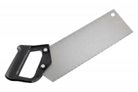 Ножовка фанеропильная пластиковая рукоятка, шаг зуба 2мм, РемКолор