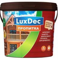 Пропитка декоративная защитная LUXDEC 1 литр (Светлый дуб)