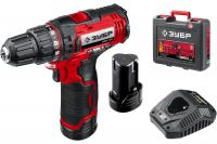 Дрель-шуруповерт аккумуляторная ЗУБР ДШЛ-125-22 12В