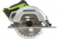 Пила циркулярная Greenworks 24В (без АКБ и ЗУ)