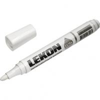 Маркер LEKO EXTRA WHITE 1,5мм перманентный белый