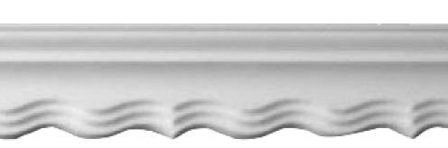 Плинтус потолочный инжекционный 2м 7022 (уп.60шт)