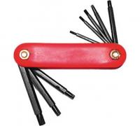 Ключи звездочки Т9-Т40 складные Cr-V 8шт FIT