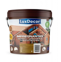Пропитка для дерева LUXDECOR PLUS 1 литр (Белый)