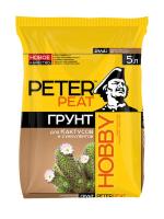 Грунт для кактусов и суккулентов "PETER PEAT", линия Хобби 5л. 10975023