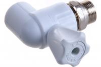Кран шаровой ПП 25*3/4 угловой для радиатора Valfex