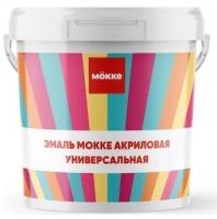 Эмаль акриловая п/гл. МОККЕ для пола, белый (База А), 0,8 кг