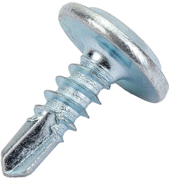 Саморез 4,2*13 с прессшайбой, сверло, цинк(упак 50шт)