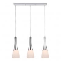 Светильник подвесной Escada 10167/3S E27*60W Chrome/White НОВИНКА-2023